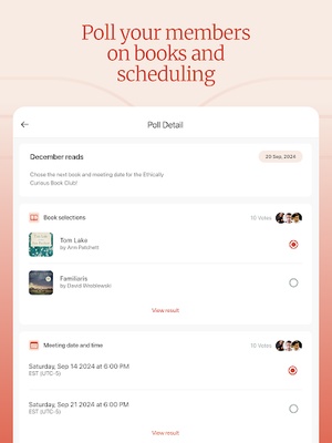 Bookclubs screenshot 1