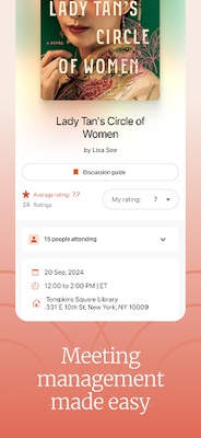 Bookclubs screenshot 1
