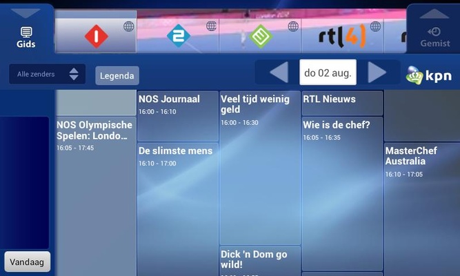 KPN iTV Online screenshot 1
