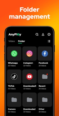 Video Player - AnyPlay screenshot 1