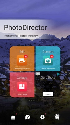 PhotoDirector screenshot 1