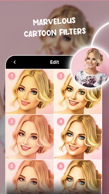 Cartoon Yourself, Toonme, Face screenshot 1