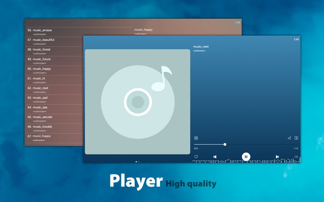 iJoysoft Music Player screenshot 1