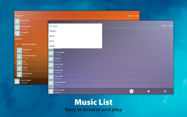 iJoysoft Music Player screenshot 1