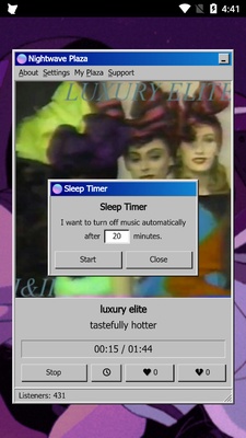 Nightwave Plaza screenshot 1