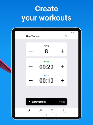 Interval Timer: Tabata Workout screenshot 1