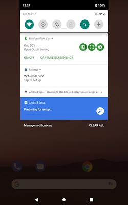 Bluelight Filter Lite screenshot 1
