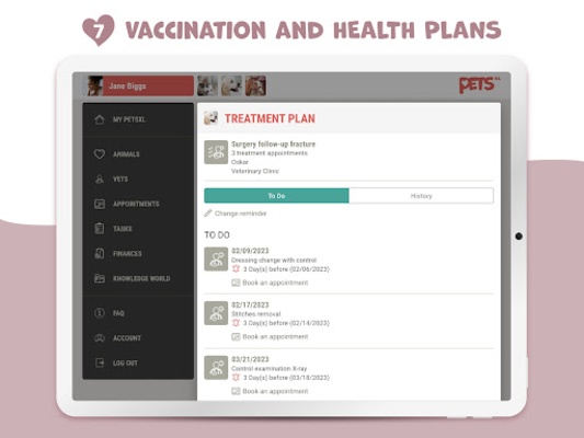 petsXL | smart animal health screenshot 1