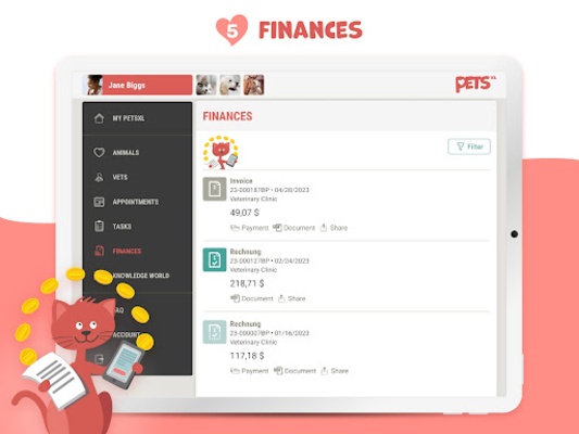 petsXL | smart animal health screenshot 1