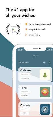 Wishlists screenshot 1