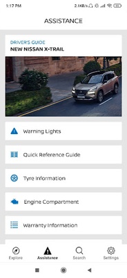 NISSAN Driver’s Guide screenshot 1