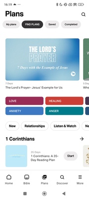 YouVersion Bible App screenshot 1