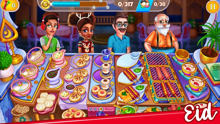 My Cafe Shop Cooking Game screenshot 1
