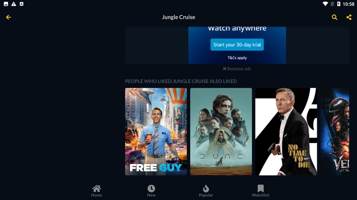 JustWatch screenshot 1