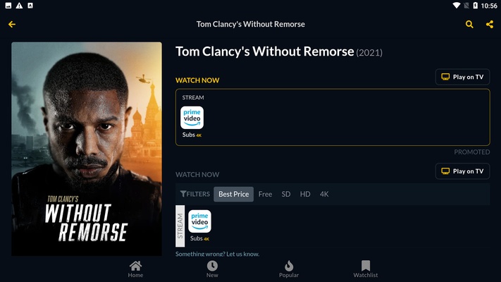 JustWatch screenshot 1