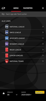 Swiss Ice Hockey screenshot 1