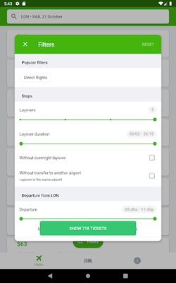 Low Fare Flights screenshot 1