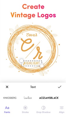 Cover Highlights + Logo Maker, screenshot 1