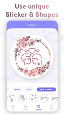 Cover Highlights + Logo Maker, screenshot 1