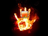 Red Fire Logon Screen icon